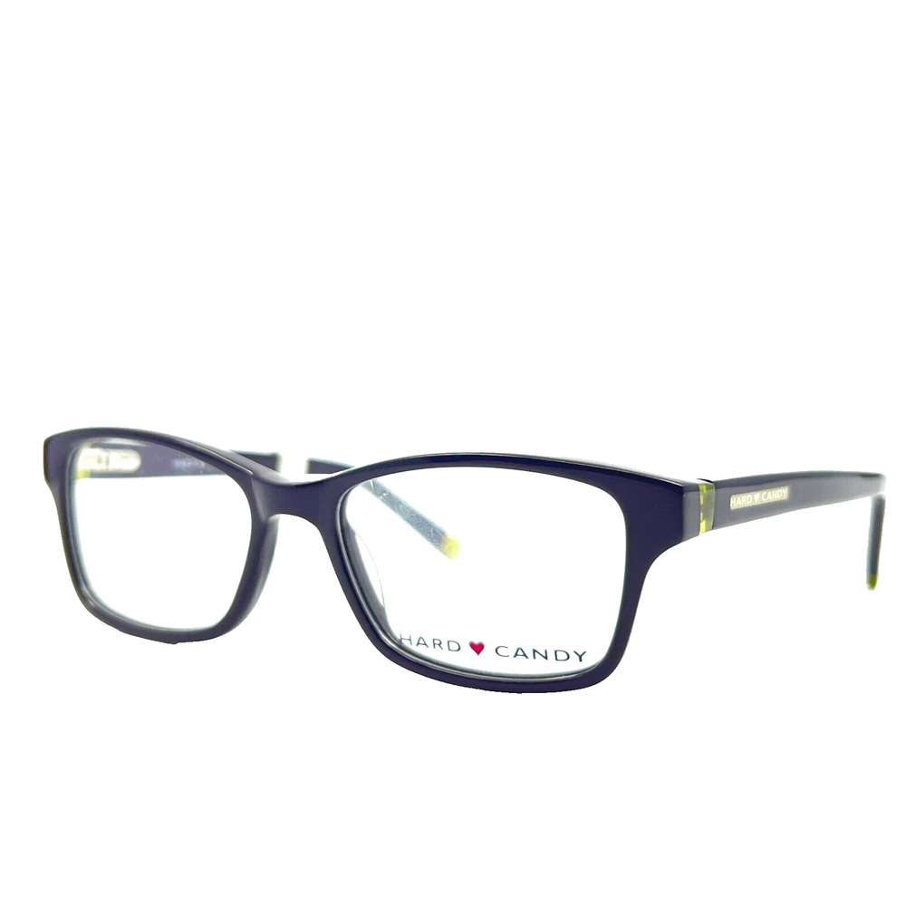 HARD CANDY HC35 DPURGN PURPLE AUTHENTIC EYEGLASSES FRAMES 50-17-135